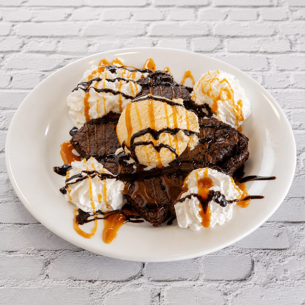 Brownie Sundae.