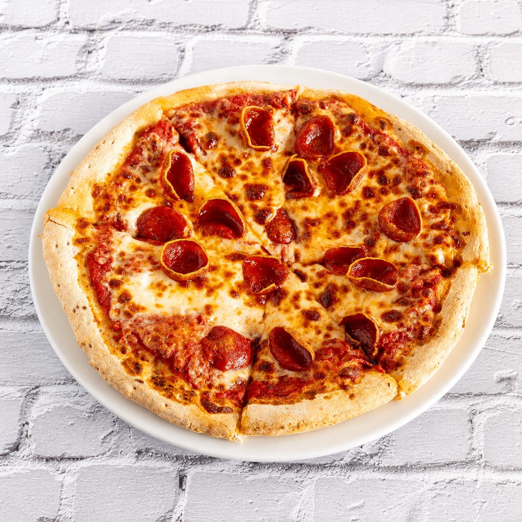 Kids Pepperoni Pizza.