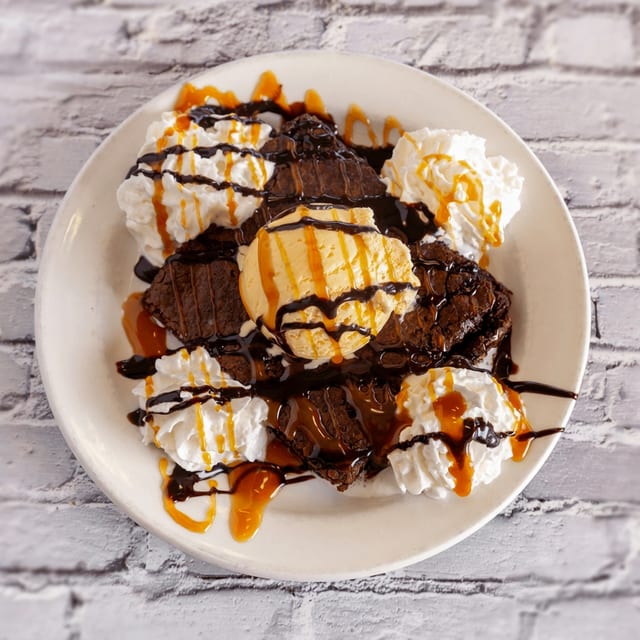 Brownie Sundae.