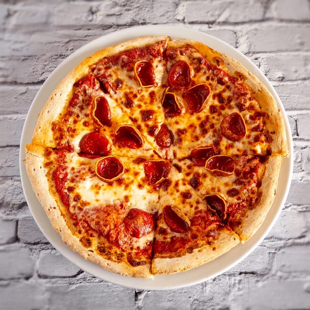 Kids Pepperoni Pizza.